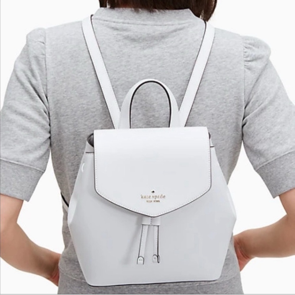 Kate Spade Elegant Gray Backpack